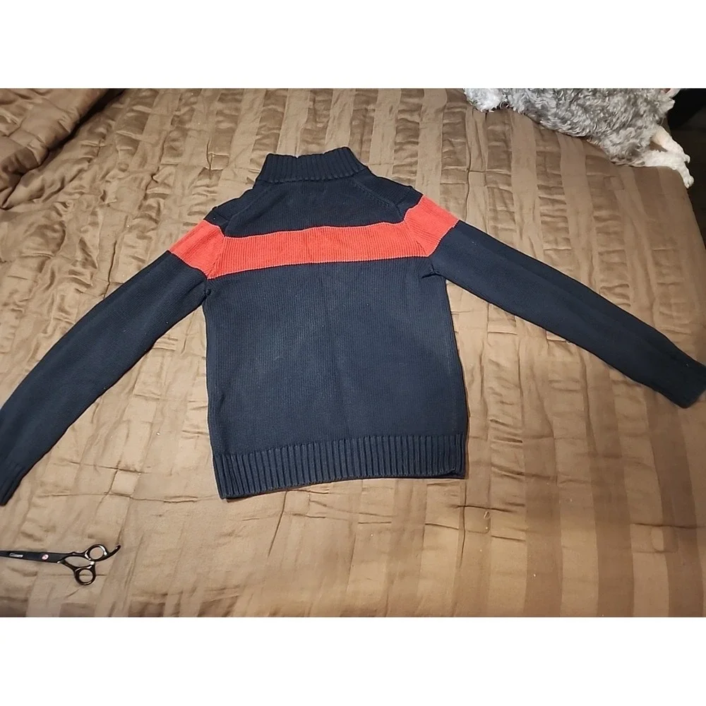 POLO RALPH LAUREN HALF ZIP SWEATER SIZE(XL18-20) +‎ FREE SHIPPING